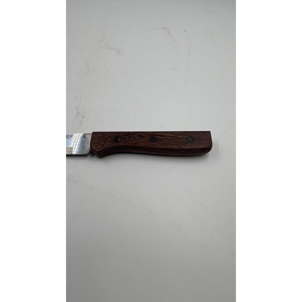 Super-Chef Everbrite S.STEEL carving knife 13''
 Japan Wood Handle - Picture 3 of 4